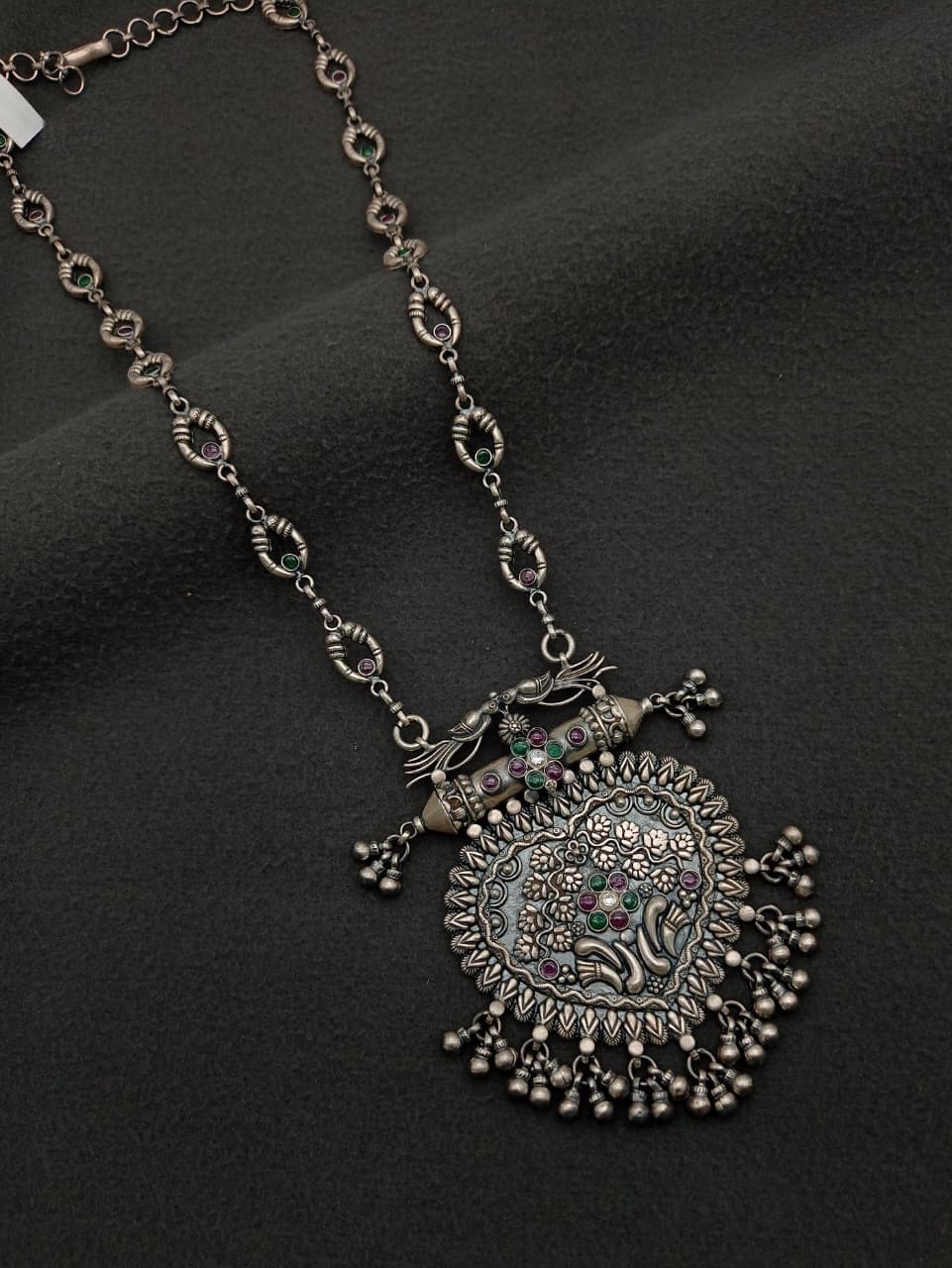 92.5 sterling silver oxidised jewellery set