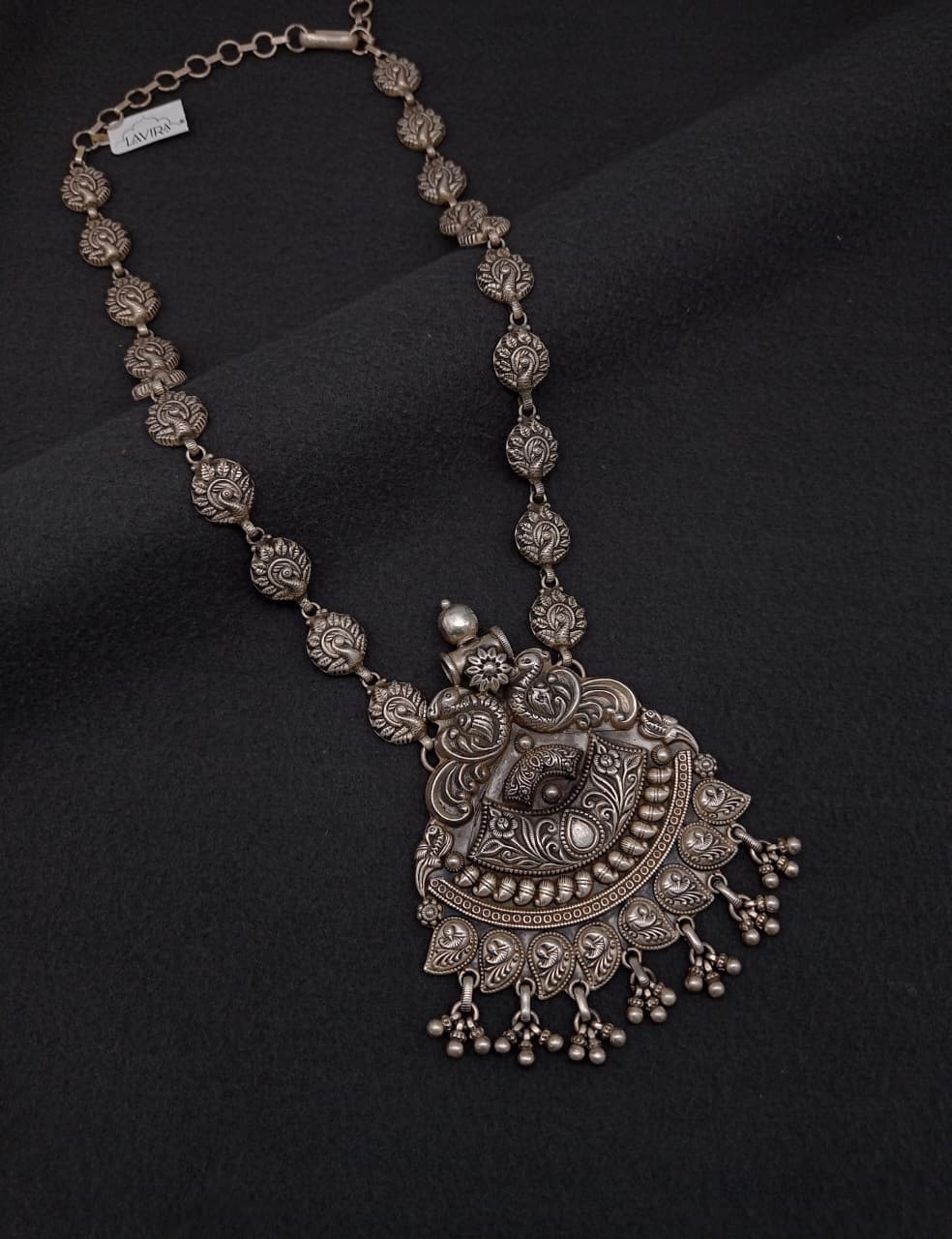 92.5 sterling silver oxidised jewellery set